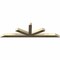 Ekena Millwork Saratoga Rough Sawn Timber Gable Bracket, Douglas Fir, 84"W x 24"H x 4"D x 4"F, 7/12 Pitch GBW084X24X0404SAR00RDF - alternate 5